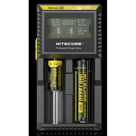 Nitecore Digicharger D2 LCD Charger